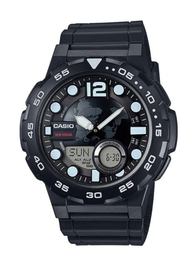 CASIO - Casio Casual Analog Display Watch For Men Aeq-100W-1Avdf - Image 1