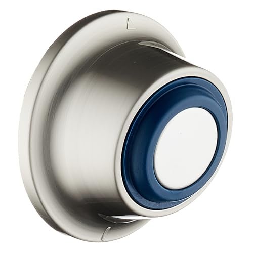 Aquacare Magnetic Docking GoAnywhere Wall Bracket for Magneton Hand Shower Combo Systems Instant Secure Tool Free Mount on Any Bath Tile Tub Glass Door Surface Top American Brand Nickel Finish - Image 1