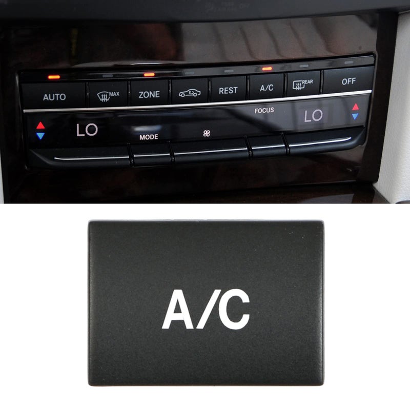 Jaronx Compatible with Mercedes Benz AC Button Replacement E Class W212 Climate Control AC AC Button Repair for EClass W212 20102016 E200 E250 E300 E350 E400 E500 E63 AMG