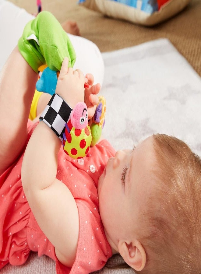 Lamaze Gardenbug - Baby Foot Finder Socks & Wrist Rattle Set - Sensory Development Toys - Newborn Baby Essentials - Image 4
