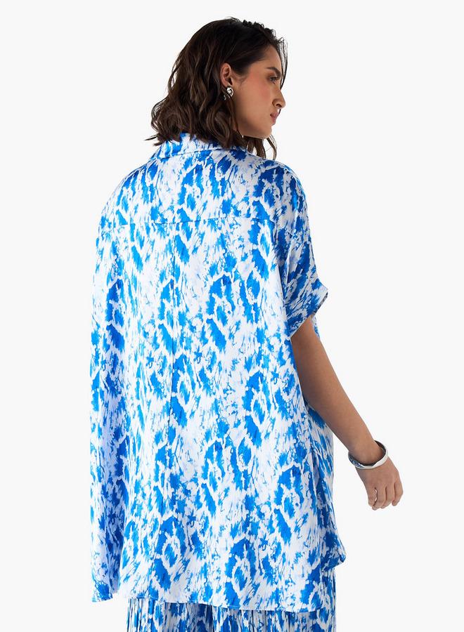 تواكستريمز قميص بياقة عادية وأكمام قصيرة وطبعات من تو إكستريمز - Image 3