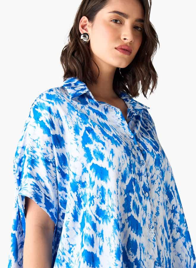 تواكستريمز قميص بياقة عادية وأكمام قصيرة وطبعات من تو إكستريمز - Image 4