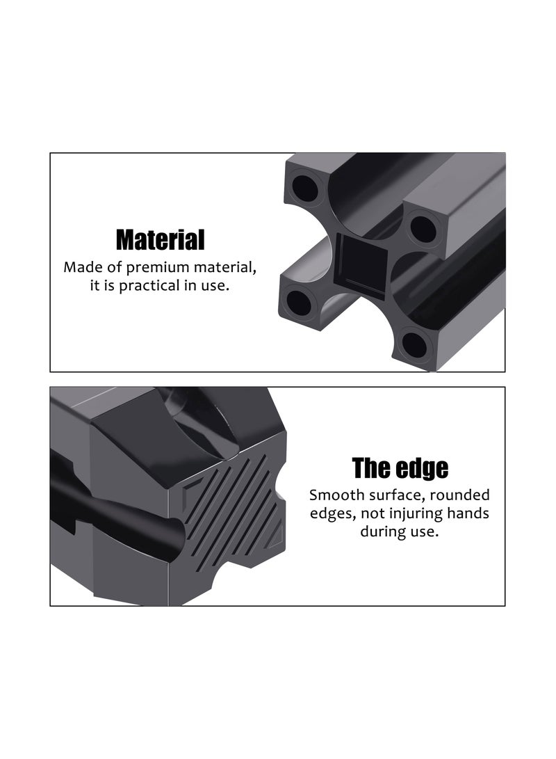 SYOSI طقم 3 أقلام مكياج مع مبراة، أداة شحذ مكياج الحواجب 4 في 1 بشكل منقار البط، لمبراة أقلام الحواجب الصغيرة والكبيرة، مجموعة مبراة أقلام تجميل مناسبة للسفر - Image 3
