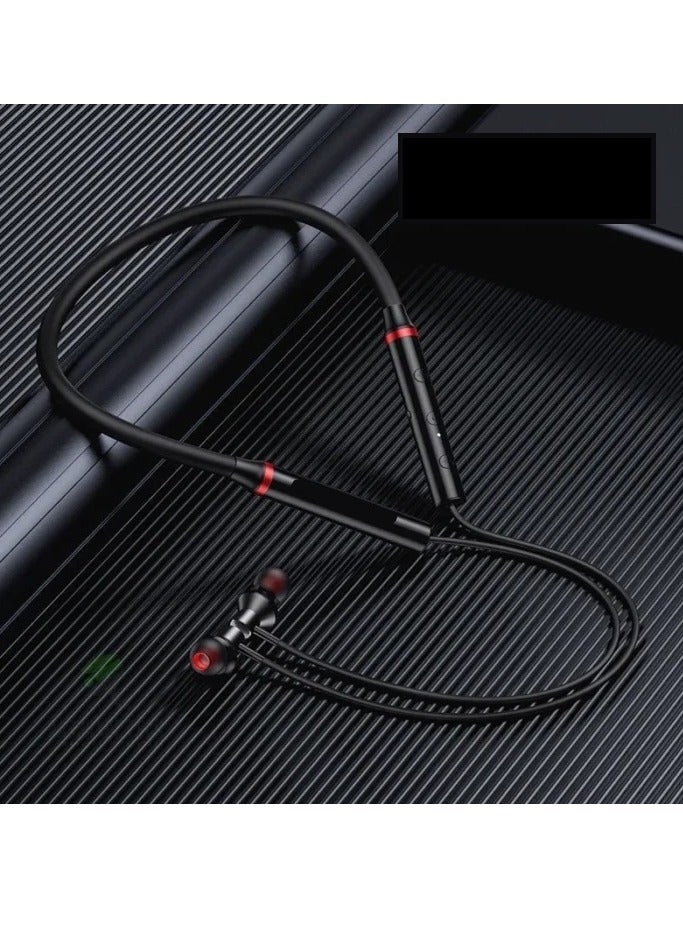 HE05X Bluetooth Sports Earphones, Magnetic Design, Stereo Sound, 12-Hour Battery Life, Bluetooth 5.0, Black - Image 5