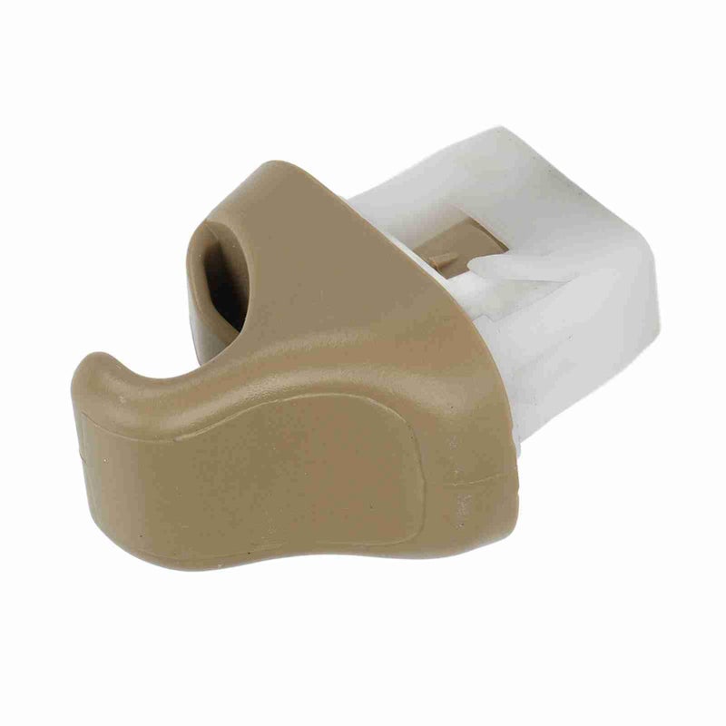 Beige Sunvisor Clamp Holder Replacement for 2008 2012 Easy Install Durable ABS - Image 4