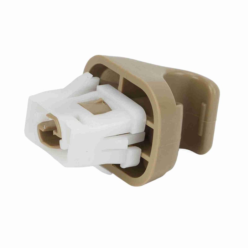 Beige Sunvisor Clamp Holder Replacement for 2008 2012 Easy Install Durable ABS - Image 3