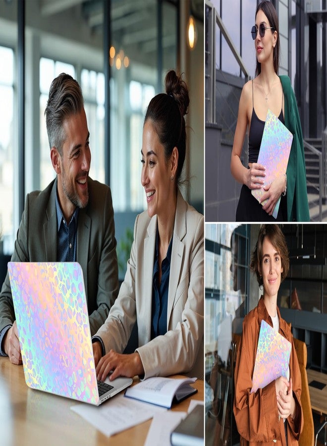 DONGKE Case for M5 MacBook Pro 14 inch 2025 2024-2021 M4 M3 M2 M1, Plastic Hard Shell Cover Compatible with A3434 A3112 A3401 A3185 A2992 A2779 A2442, Retina XDR Display & Touch ID, Leopard Print - Image 3