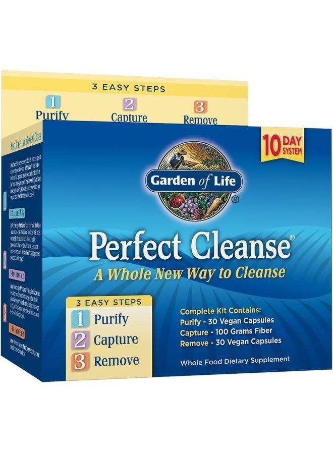جاردن أوف لايف تطهير السموم مع الحبوب ومسحوق التنظيف اللطيف لمدة 10 أيام - Image 1