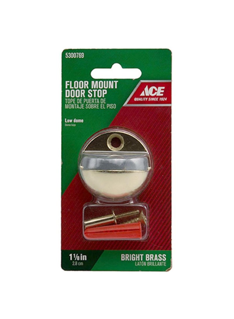 Ace Floor Mount Door Stop 2.8cm Gold