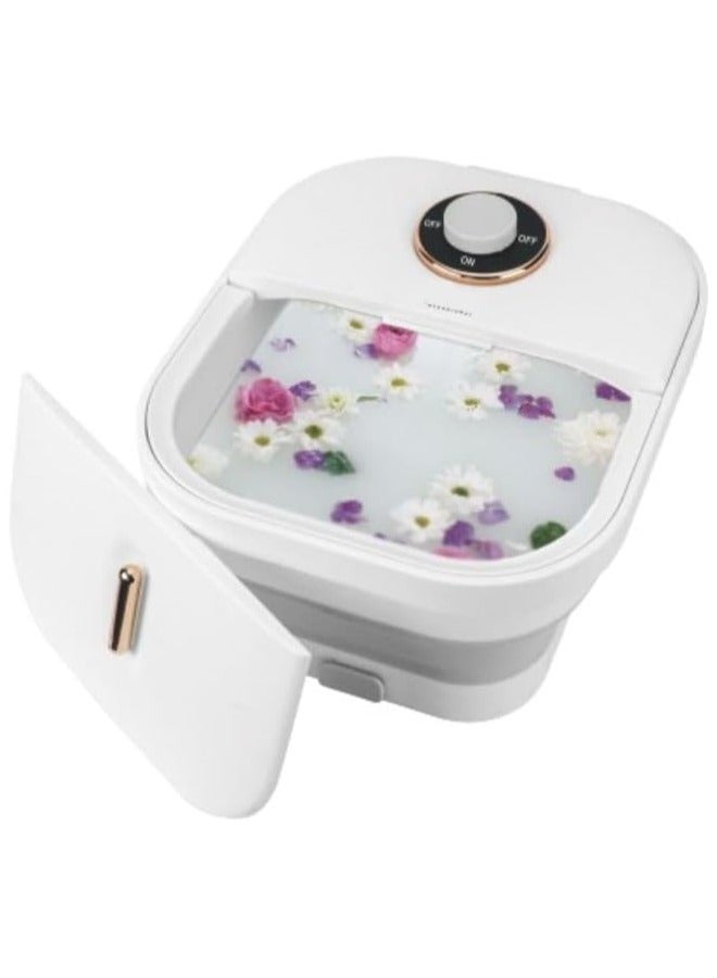 حوض مساج للقدمين قابل للطي ياتي الحوض بسعة 7.7 لتر قدرة كهربائية تبلغ 450 واط يجمع بين الفاعلية والراحة يوفر تجربة استخدام مريحة ومنعشة في منزلك - Image 4