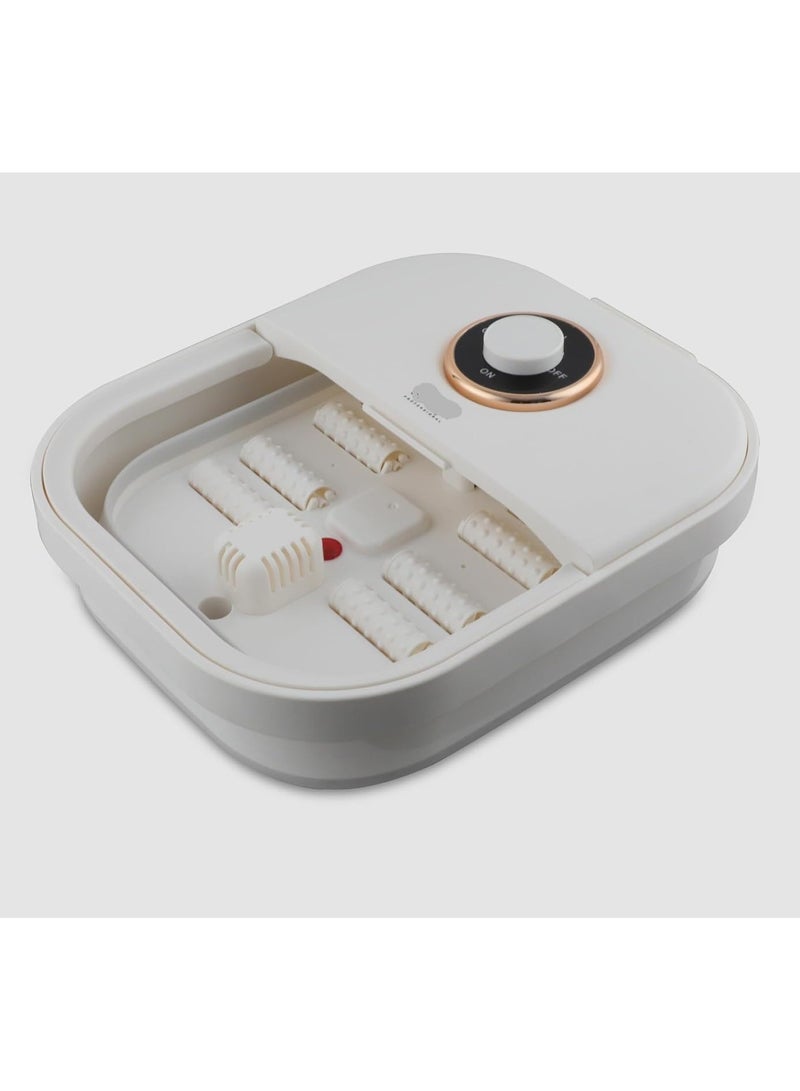 حوض مساج للقدمين قابل للطي ياتي الحوض بسعة 7.7 لتر قدرة كهربائية تبلغ 450 واط يجمع بين الفاعلية والراحة يوفر تجربة استخدام مريحة ومنعشة في منزلك - Image 1