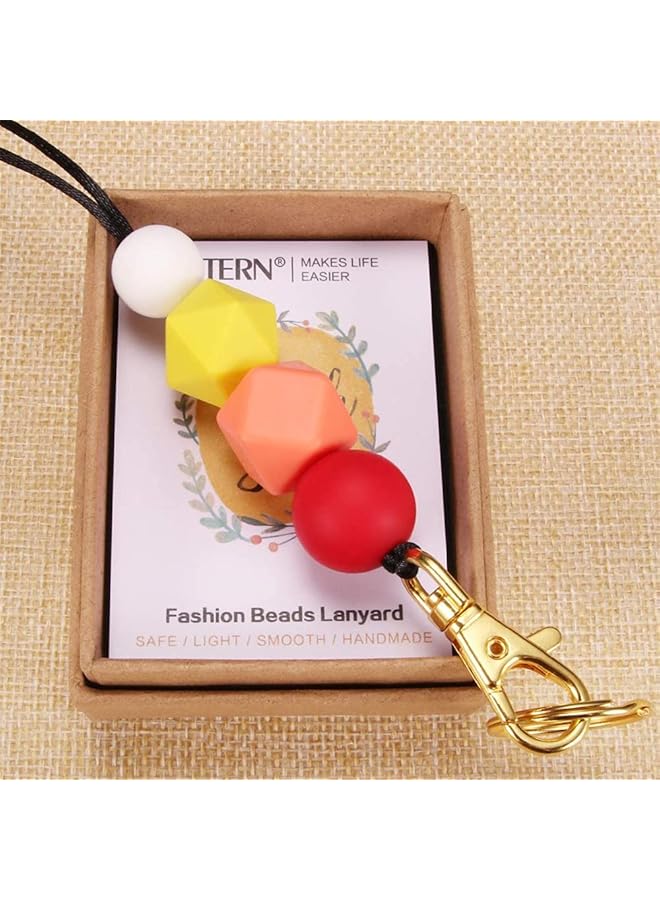 إيروريكس حبل أنيق من السيليكون مع خاصية أمان قابلة للانفصال، مثالي للمعلمات والممرضات والطلاب لحمل شارات الهوية والمفاتيح - Image 5