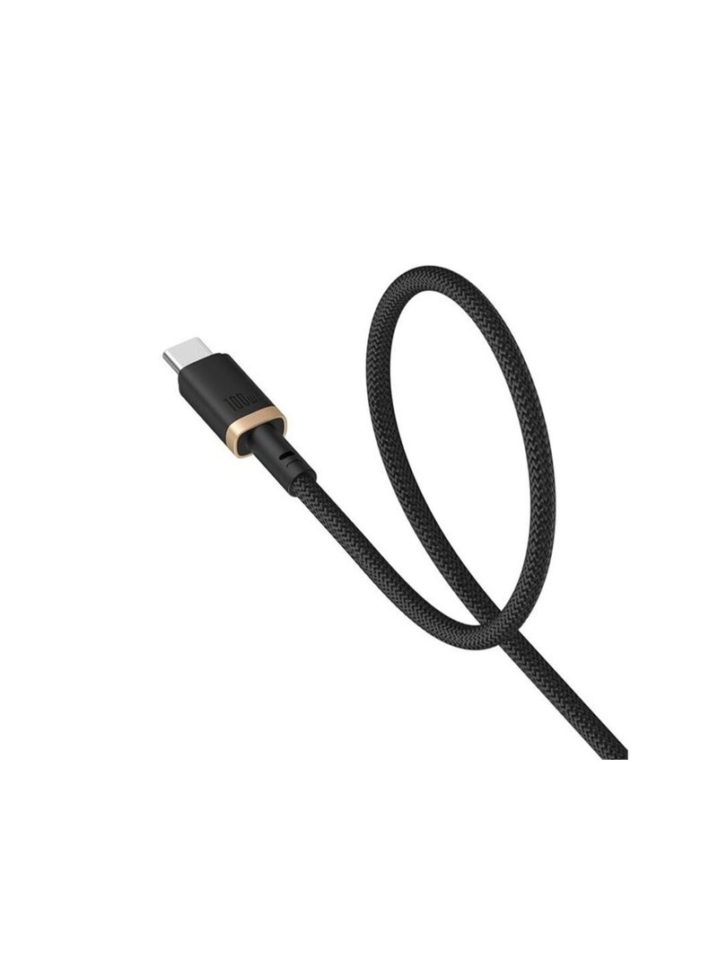 بيسوس Cabo De Dados Usb-c Usb-c, 100 W, 1 M - Baseus Dura (p1037780803u01-00) - Preto multicolour - Image 4