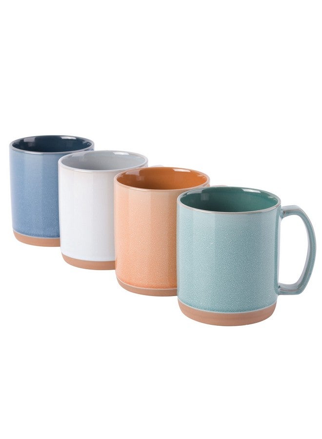 Mr. coffee مجموعة أكواب مستر كوفي دورسي 4 قطع، الألوان قد تختلف، سعة 18.5 أونصة - Image 2