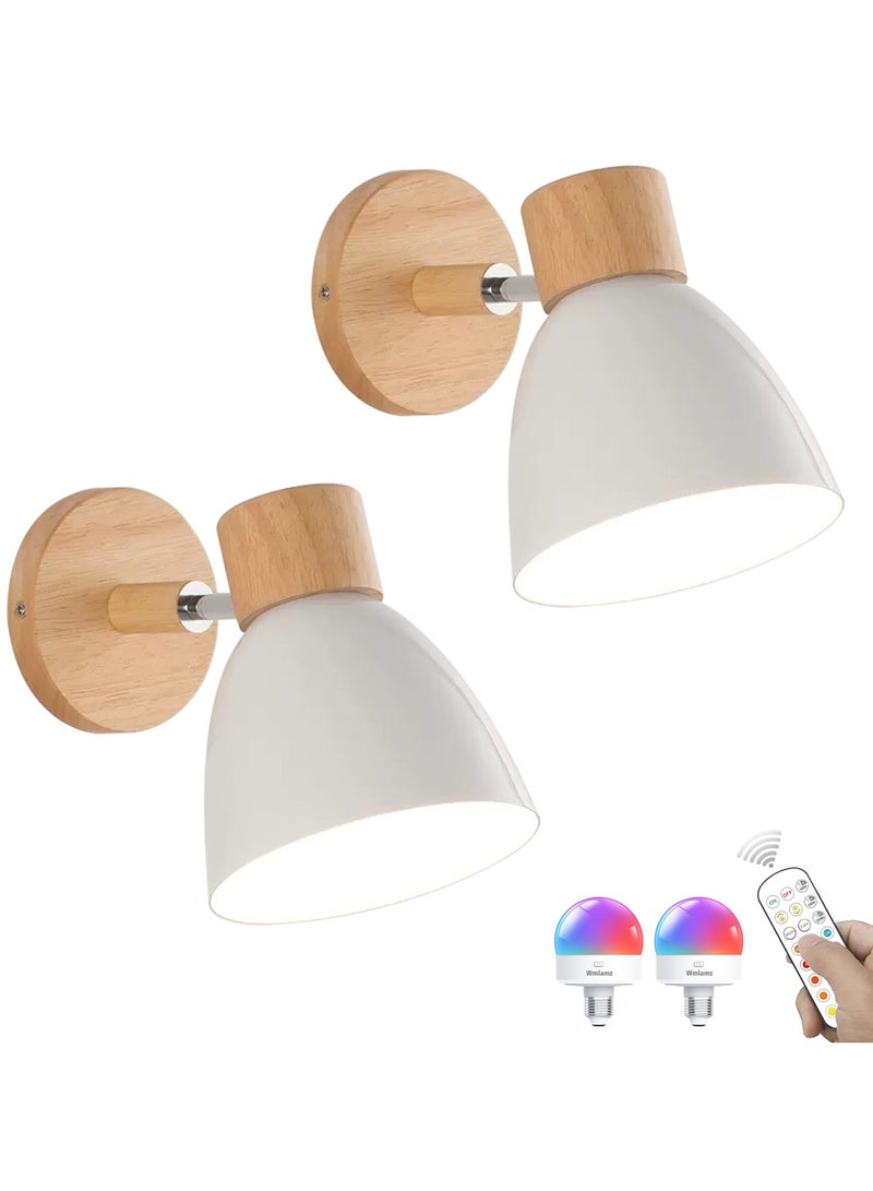 Wmlamz Battery powered smart wall light with no wiring required - Image 1