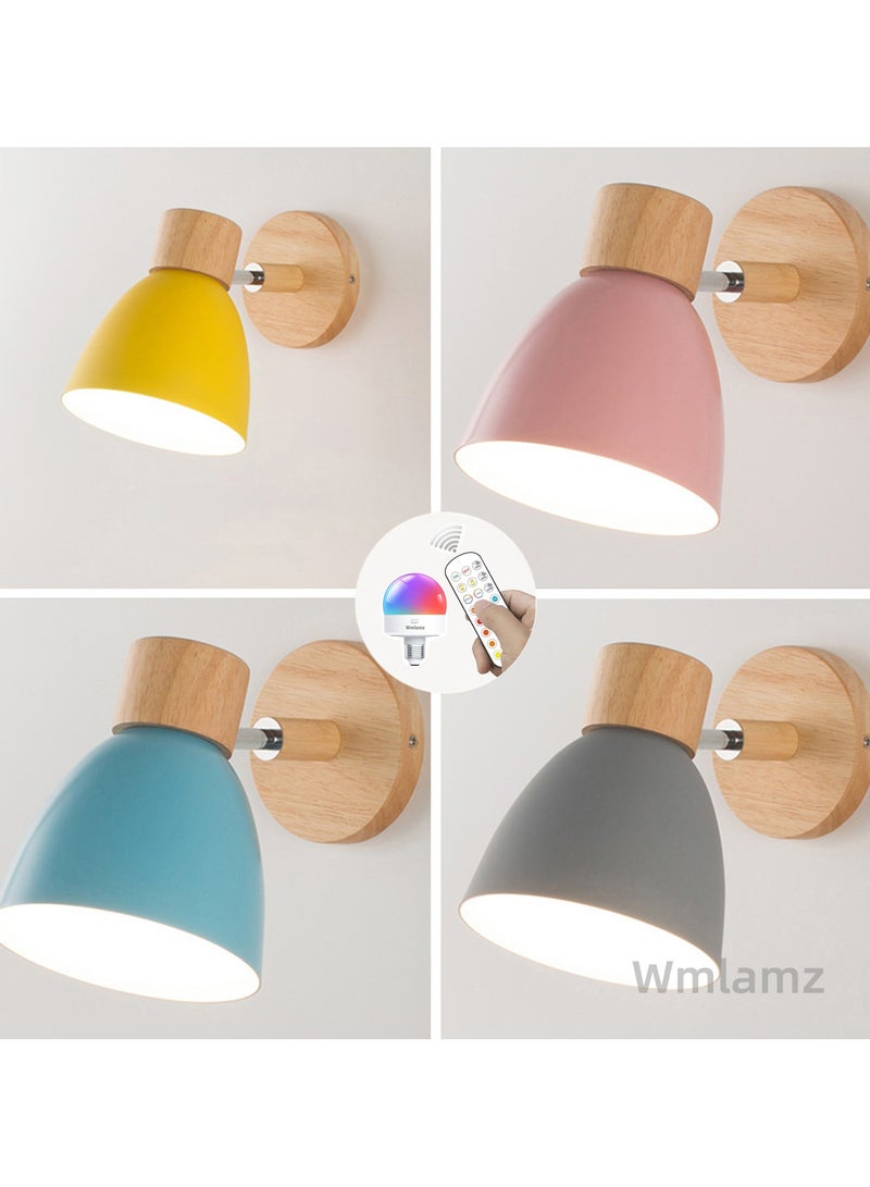 Wmlamz Battery powered smart wall light with no wiring required - Image 3