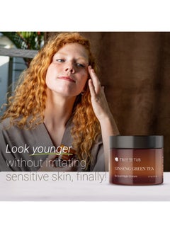 Tree to Tub Tree to Tub Retinol Anti Aging Face Moisturizer for Dry & Sensitive Skin - Anti Wrinkle Hyaluronic Acid Facial Moisturizer, Vitamin A & E Night Cream for Women & Men w/Organic Aloe, Natural Ginseng  - Image 2