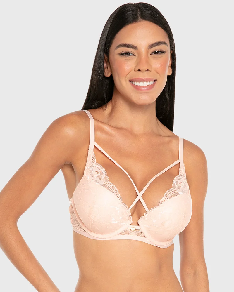 ايسلا اند ايفي Isla & Evie Lace Double Push-Up Plunge Bra