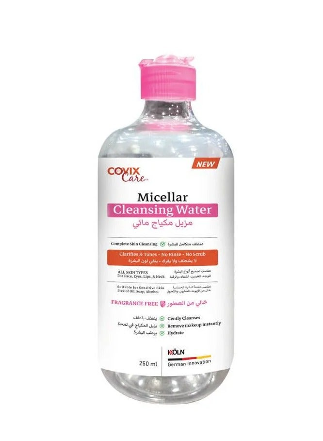 covix Cofix Care Micellar Water for Makeup Removal 500ml  - Image 1