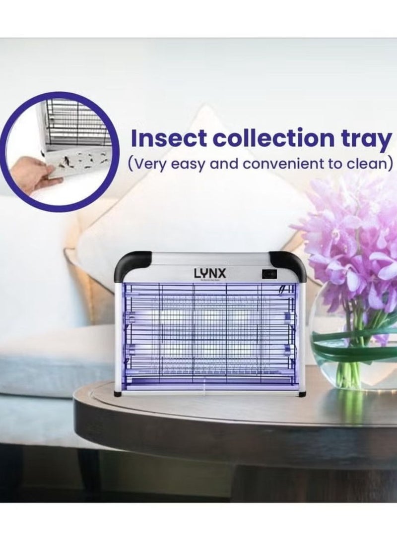 LYNX LED Bug Zapper 16W Electric Insect Killer – Indoor & Outdoor Mosquito Killer Fly Trap with UV Light, Silent Operation, Wide Coverage, Safe Bug Zapper Lamp for Home, Kitchen, Garden, Office, Restaurants – LN-IK-2016 - Image 5