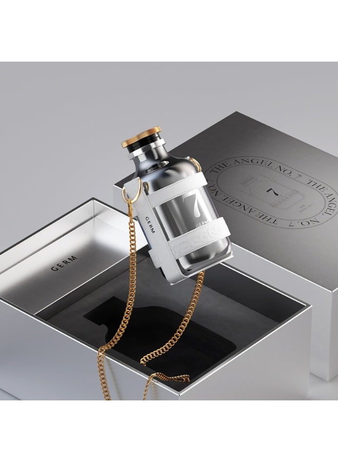 GERM Vacuum Bottle – Jet Black | 300ml Mini Insulated Stainless Steel Flask | Compact Travel Thermos | BPA-Free Leak-Proof Coffee Bottle | Keeps Hot & Cold for 12 Hours - Image 3