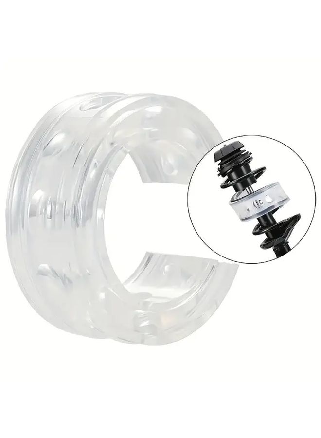 2 Pcs Automotive Shock Absorber Spring Cushioning Pads For Sedans SUVs And Trucks Suspension System Modification Upgrade Parts Shockproof Anti Vibration Enhancing Comfort Reducing Body Vibrations - Image 5