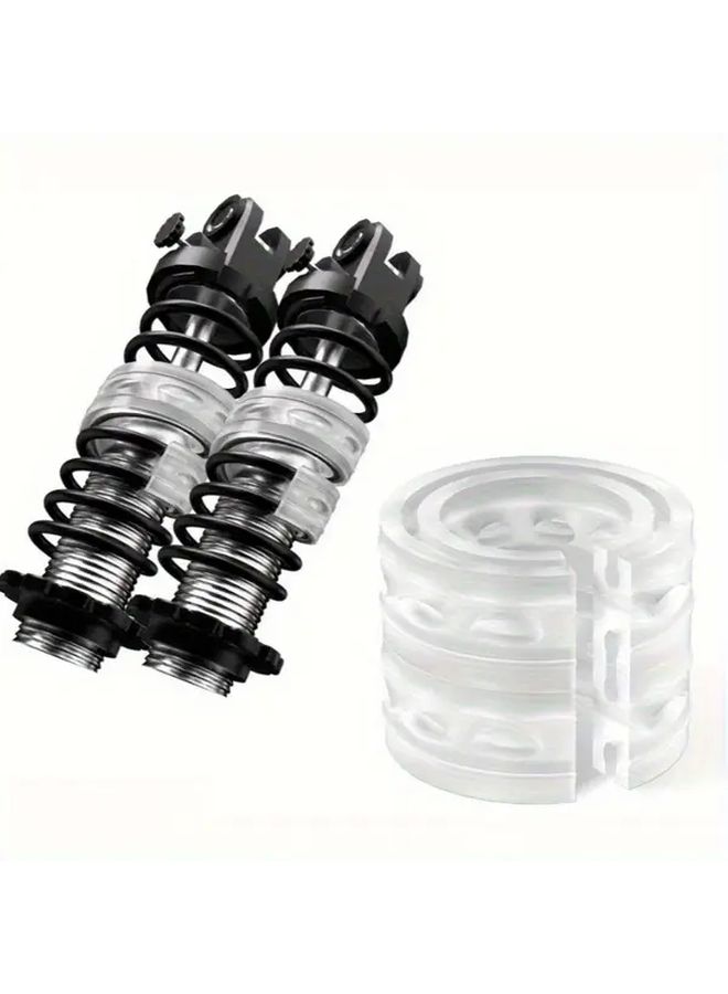 2 Pcs Automotive Shock Absorber Spring Cushioning Pads For Sedans SUVs And Trucks Suspension System Modification Upgrade Parts Shockproof Anti Vibration Enhancing Comfort Reducing Body Vibrations - Image 1