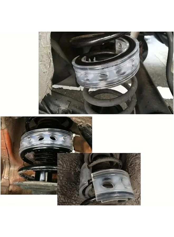2 Pcs Automotive Shock Absorber Spring Cushioning Pads For Sedans SUVs And Trucks Suspension System Modification Upgrade Parts Shockproof Anti Vibration Enhancing Comfort Reducing Body Vibrations - Image 3