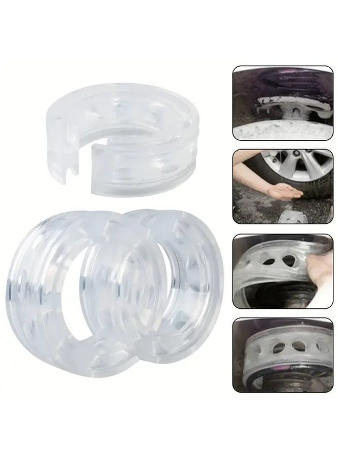 2 Pcs Automotive Shock Absorber Spring Cushioning Pads For Sedans SUVs And Trucks Suspension System Modification Upgrade Parts Shockproof Anti Vibration Enhancing Comfort Reducing Body Vibrations - Image 4