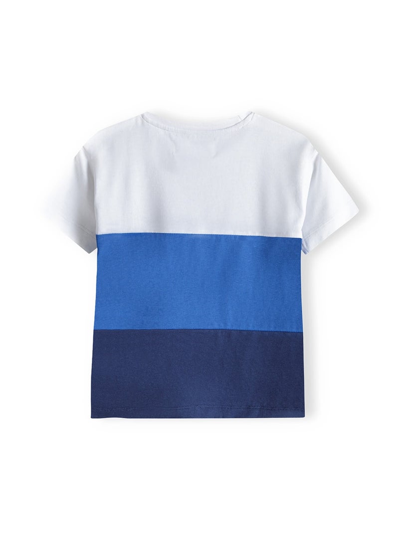 MINOTI Kids Boys T-Shirt and Shorts Set with Drawstring and Pockets  - Image 3