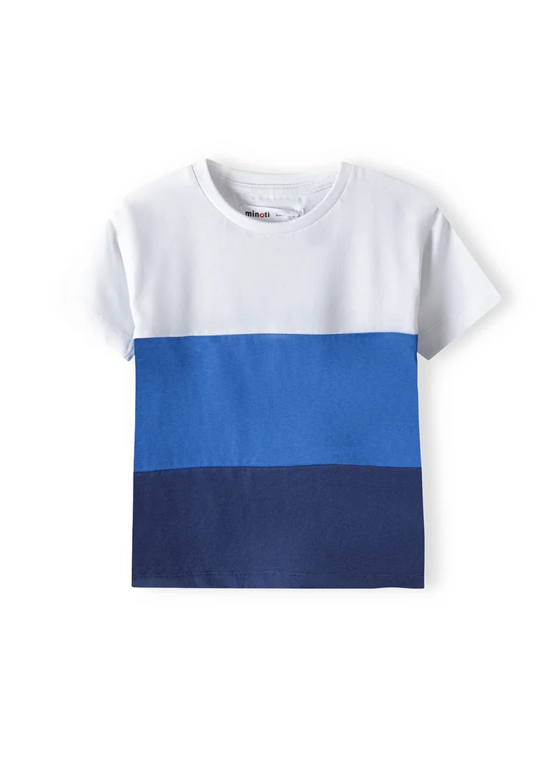 MINOTI Kids Boys  T-Shirt And Fleece Short Set