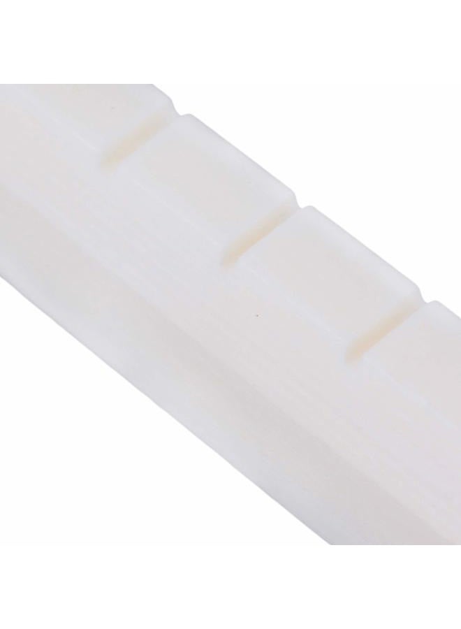 Mxfans White 2 in 1 Bone Bridge Saddle Nut Set 80mm & 50mm for Classical Guitar - Image 5