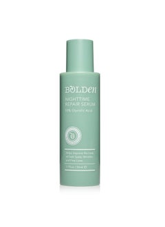 bolden Nighttime Repair Serum Facial Serum For Dark Spots And Discoloration Ideal For Acneprone & Melaninrich Skin 1.7 Fl Oz  - Image 1