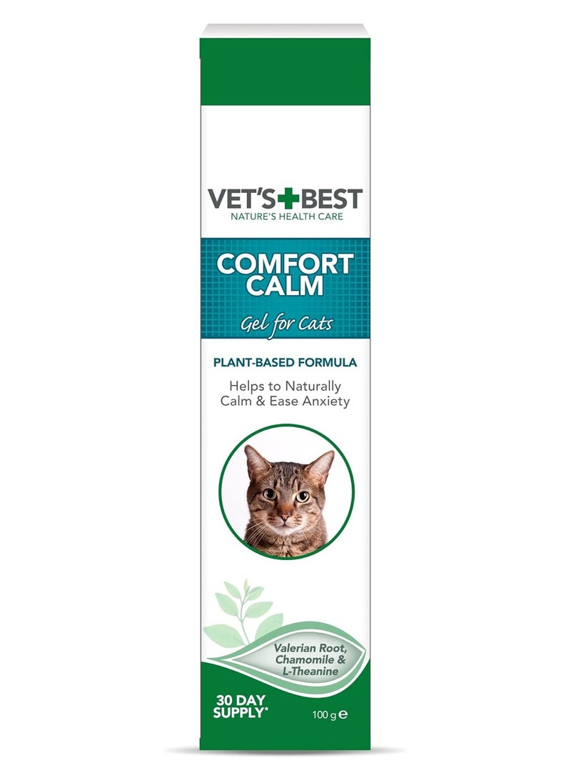 Vet's Best Comfort Calm Calming Cat Supplement Promotes Relaxation and Balanced Behaviour 100g  - Image 2
