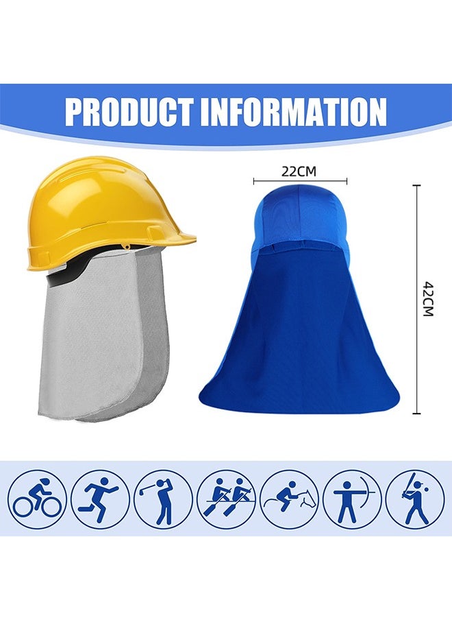 HS - Hard Hat Helmet Liner - Neck Protector Cover - Cooling Sweat-Absorbent And Breathable Skull Cap Elastic Sun Shade Cycling Running For Fishing Riding 3 PCS - Image 1