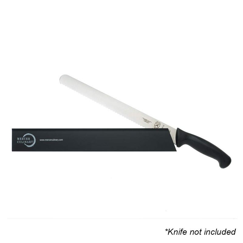 Mercer Culinary M33119P Knife Guard, 14 x 2 inch, Black - Image 3