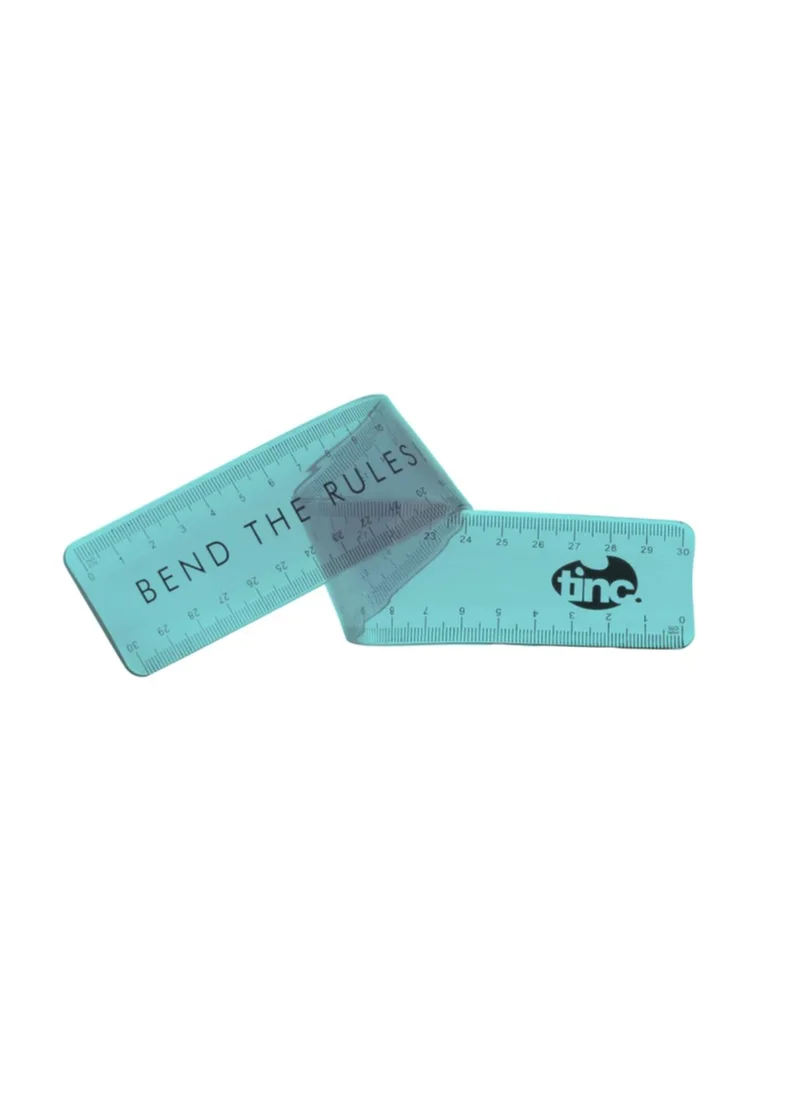 Tinc Blue Bendy 30cm Ruler
