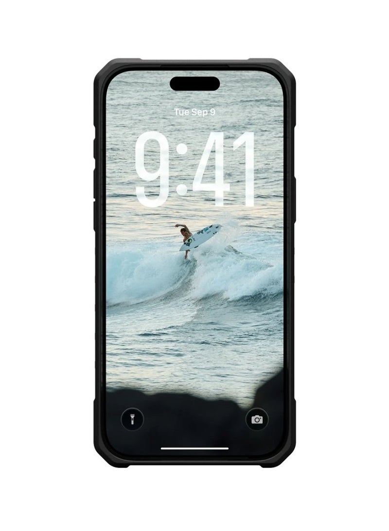 يو اي جي جراب UAG PATHFINDER المتين بتقنية MAGSAFE لهاتف iPhone 17 Pro Max - لون رمادي فاتح شفاف - Image 5