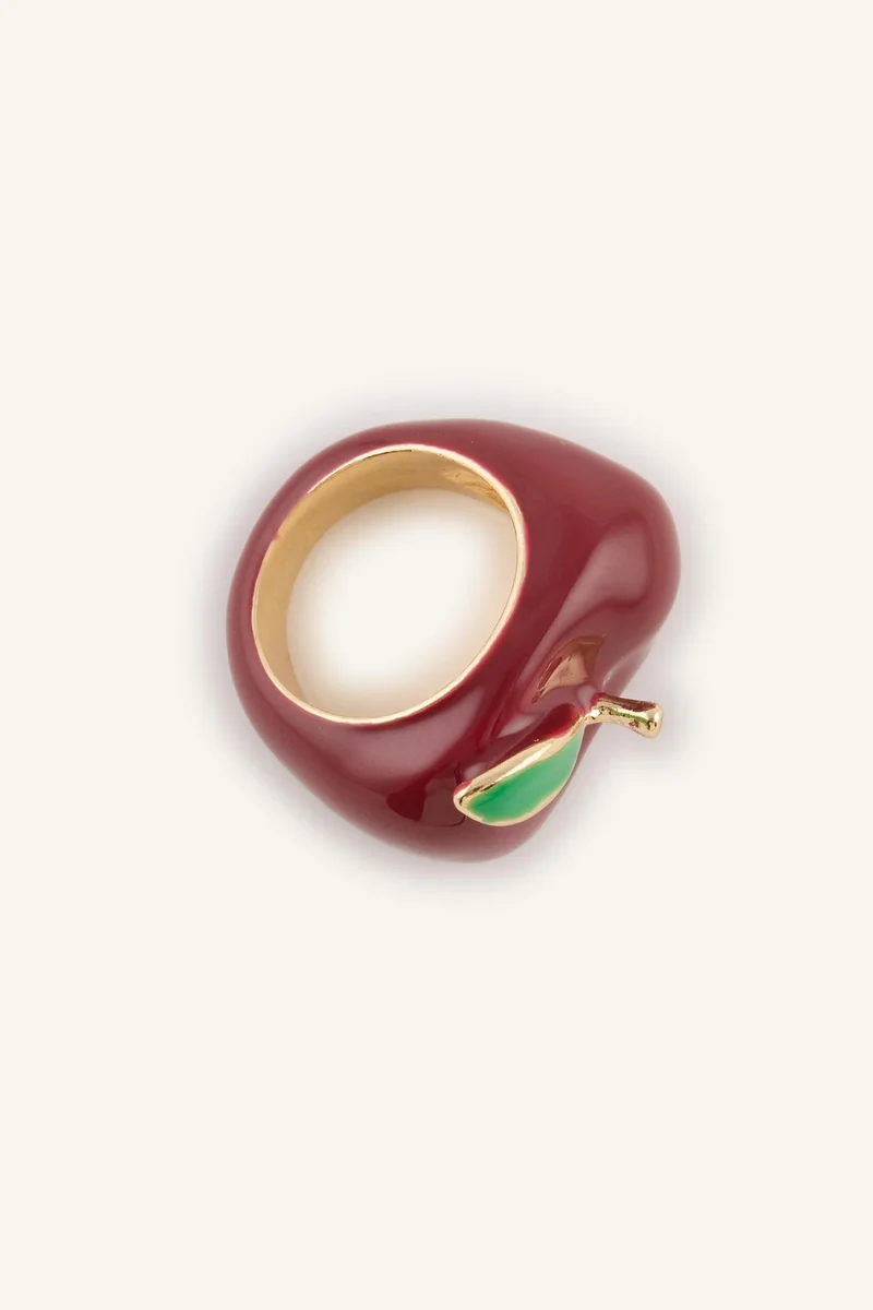 Defacto  Woman Apple Motif Ring for Women | Best Price UAE
