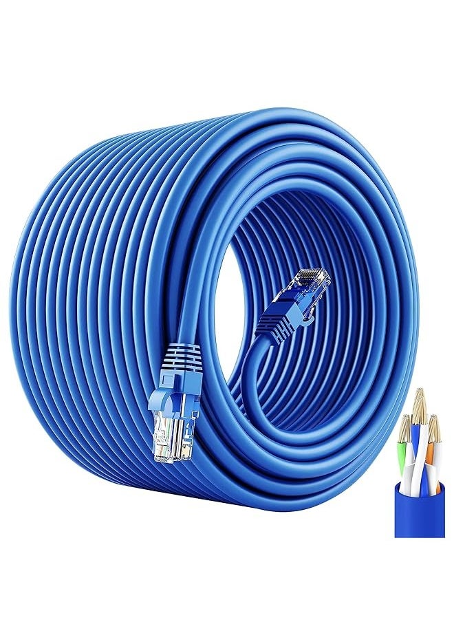 Stargold - Cat 6 Ethernet Networking Cable 75 Meters High Speed Patch Internet Cord - Image 1