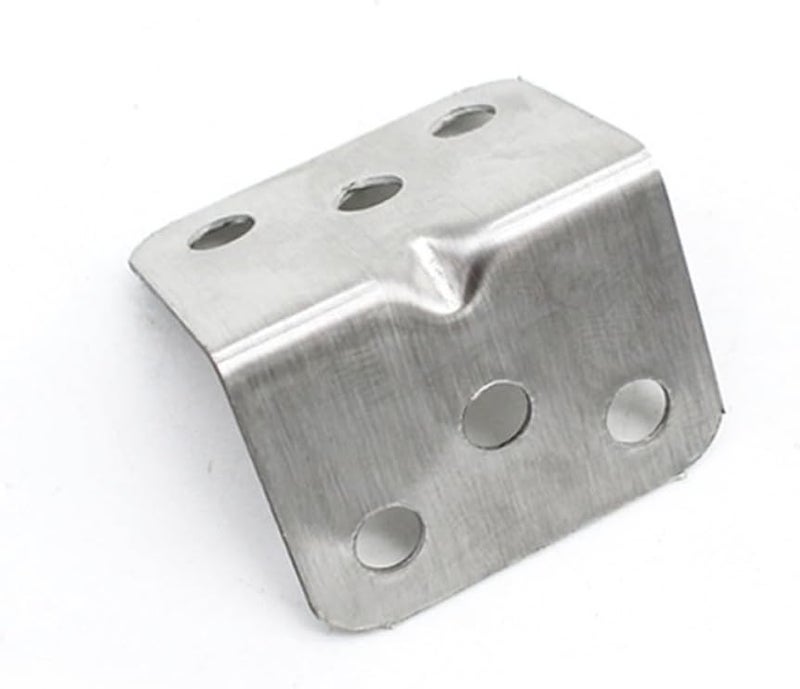 Heavy Duty Iron Corner Brackets 40Pcs Chrome Finish Right Angle Shelf Support Wall Hanging - Image 1