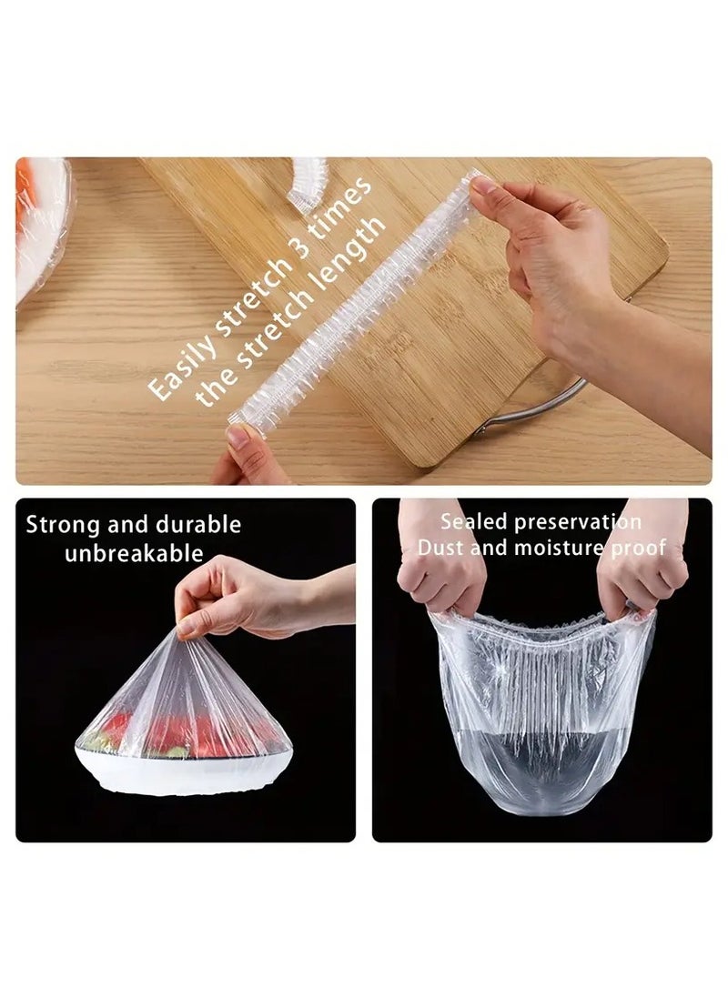 Plastic Bowl Covers 100pcs Elastic Reusable, Shower Caps for Sourdough Bread Proofing, Outdoor Food Covers to keep Bugs Away, Stretch Bowl Covers for Outside, Rising, Fly, Picnic, Fridge - pzsku/ZBC643856D0F12E4C6C7DZ/45/_/1730577329/4be61712-ed70-45e4-aac8-af73db7f68c0