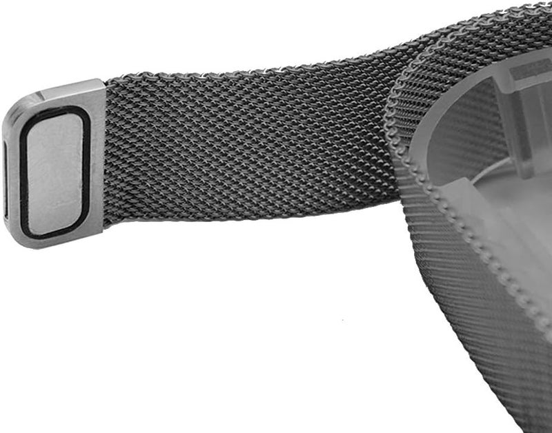 BaiJ Quick Release Watch Strap, Mesh Woven Metal Watch Band with Stainless Steel Buckle and Adjustable Magnetic Clasp for Men and Women - Image 3