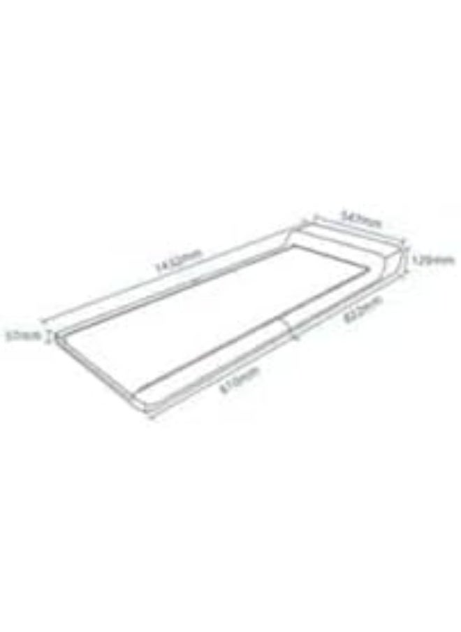 Generic SUPAAR Smart walk folding Treadmill with remote control 143.2 * 54.7cm new  - Image 2