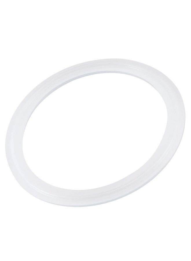 MECCANIXITY Silicone Rubber Gasket Industrial Flange O-Ring 106mm OD White - Image 1