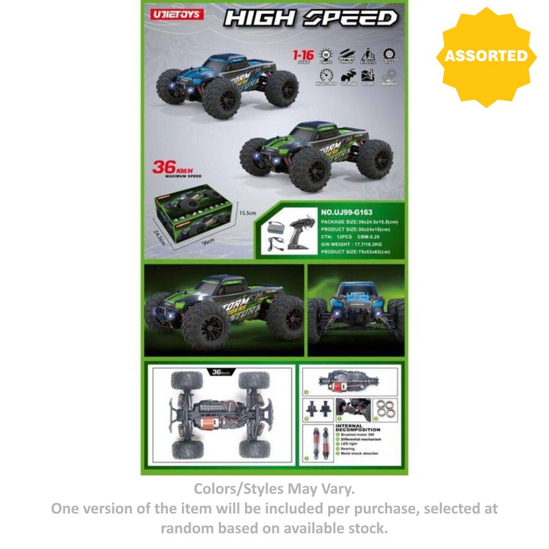 Sam Toys Storm Riders Hobby Line RC Truck (1:16, Assorted) - Image 2