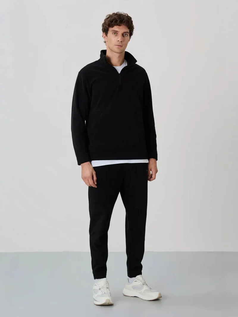 تومي لايف TOMMY Men's Polyester Fleece Sweatshirt And Pants Set
