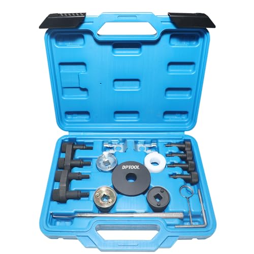 DPTOOL Engine Camshaft Locking Alignment Timing Tool Kit Compatible with VAG EA888 Audi VW Skoda 18 20 TSI TFSI Replace T10352 T10368 T40196 T10354 T10060A T40011 T40265 T40267 T40271