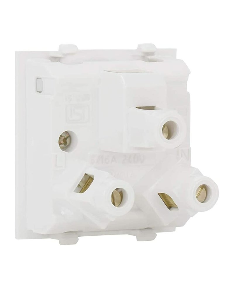 Modular Socket 6/16A Universal White Pack of 4  - Image 3
