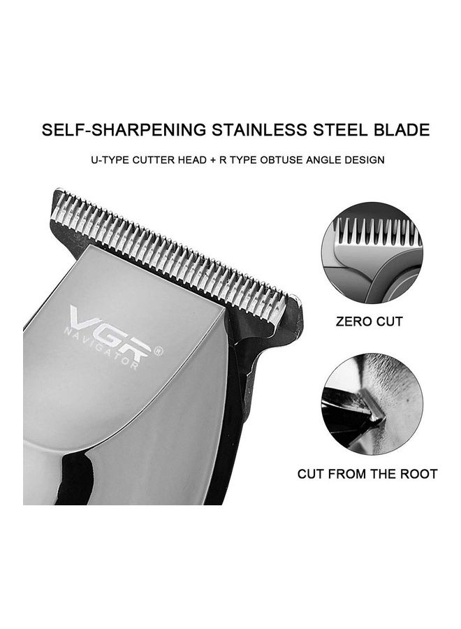 VGR Rechаrɡеable Waterproof Hair Trimmer Black 700grams - Image 4